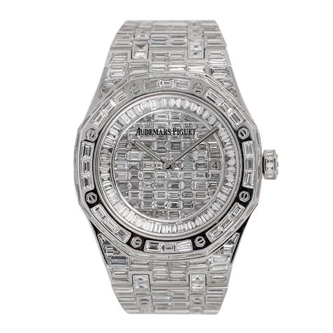 baguette diamond audemars piguet|audemars piguet royal oak.